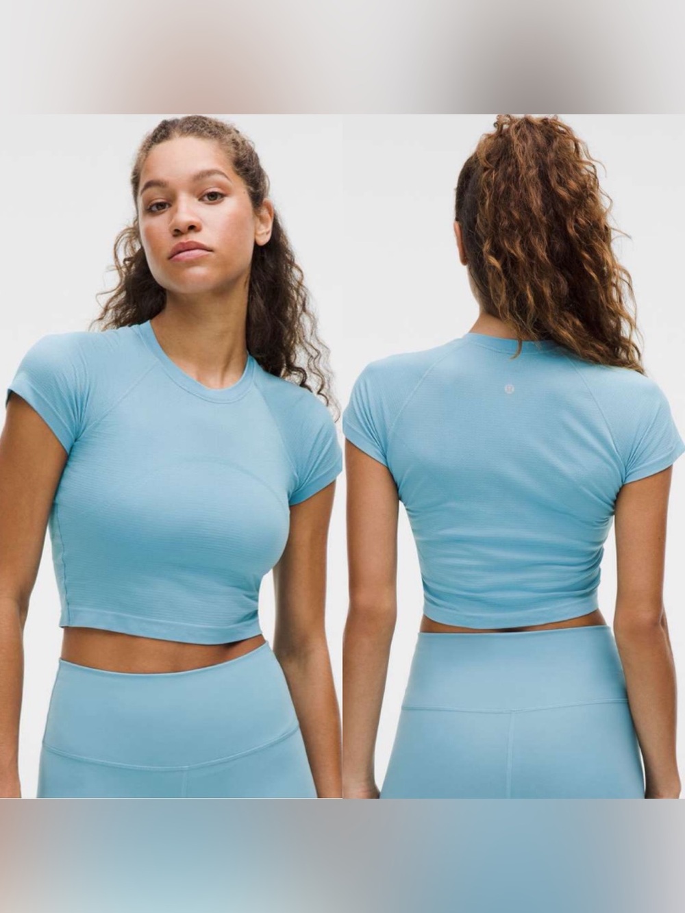 Lululemon Swiftly Tech Crop Short Sleeve